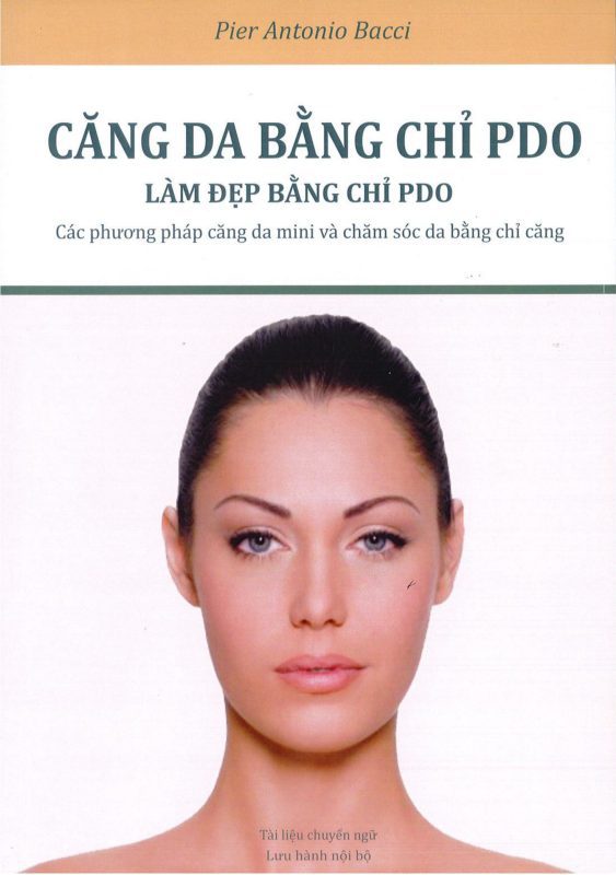 Bìa sách Căng Da Bằng Chỉ PDO của Pier Antonio Bacci