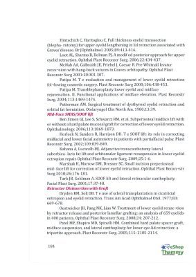 Tài liệu phẫu thuật tạo hình mí mắt và vùng quanh mắt phần 2 - các kỹ thuật nâng cao