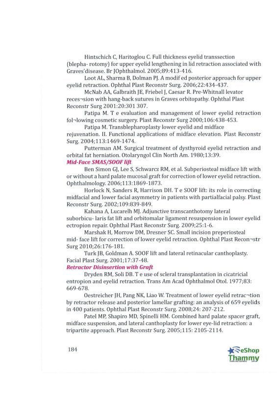 Tài liệu phẫu thuật tạo hình mí mắt và vùng quanh mắt phần 2 - các kỹ thuật nâng cao