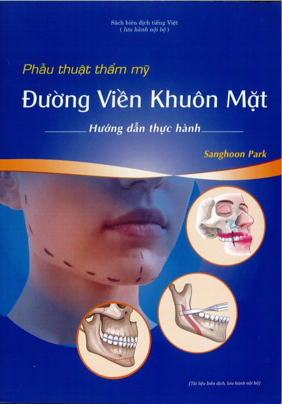 Bìa sách Phẫu thuật thẩm mỹ Đường Viền Khuôn Mặt: Hướng dẫn thực hành của Sanghoon Park