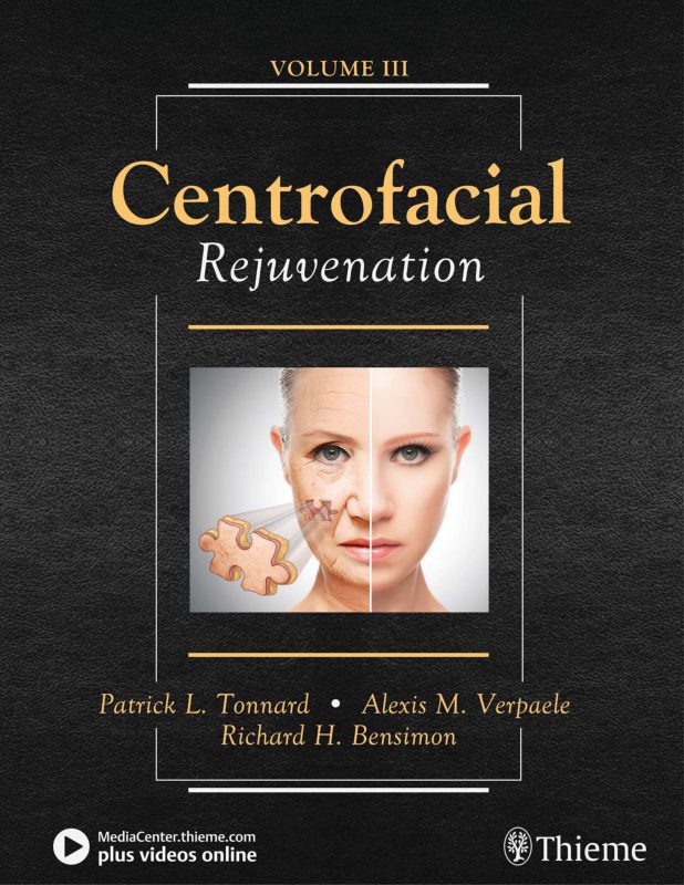 Ảnh bìa sách Centrofacial Rejuvenation của Tonnard, Verpaele và Bensimon