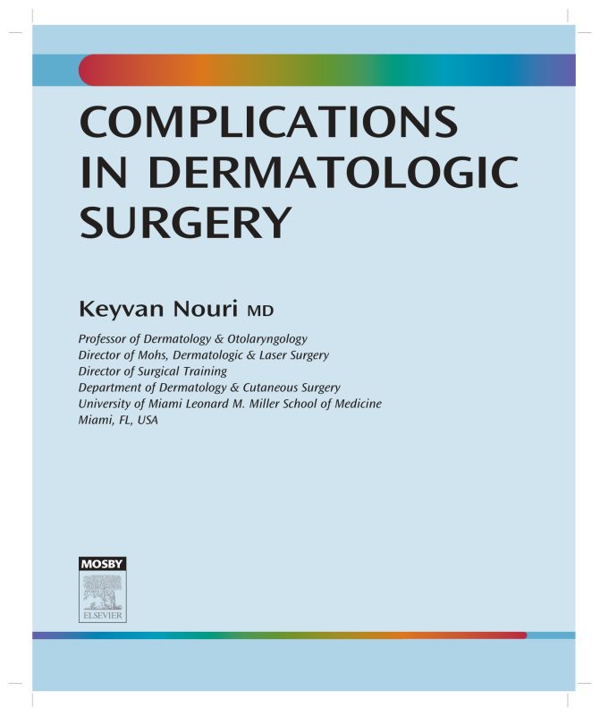 Bìa sách Complications in Dermatologic Surgery - Keyvan Nouri MD