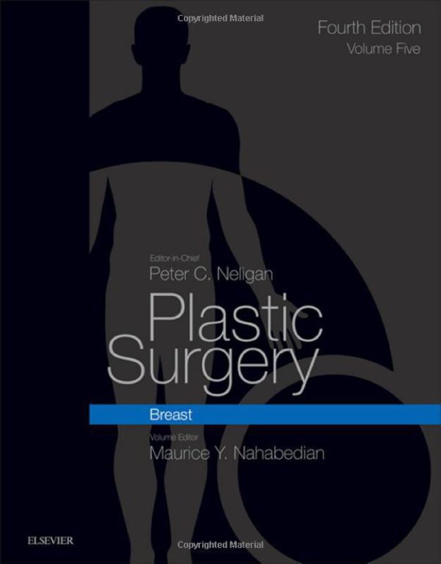 Bìa sách Plastic Surgery, Fourth Edition, Volume Five: Breast của Maurice Y. Nahabedian