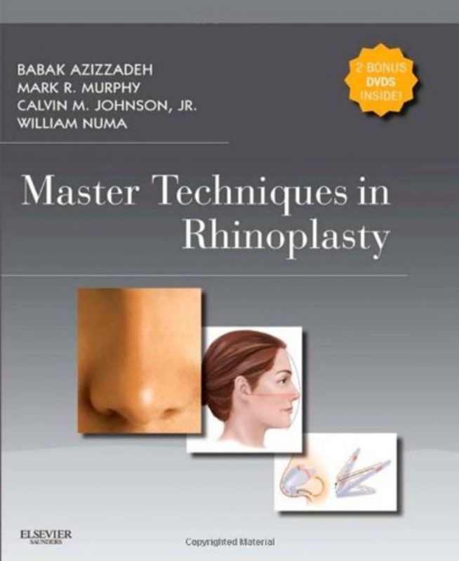 Bìa sách Master Techniques in Rhinoplasty