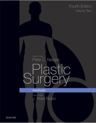 Bìa sách Plastic Surgery, Volume Two: Aesthetic (Fourth Edition) của J. Peter Rubin và Peter C. Neligan