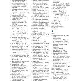 The Unfavorable Result in Plastic Surgery (Part 6): Chỉ mục tra cứu & Xử lý biến chứng – Thieme (2018)