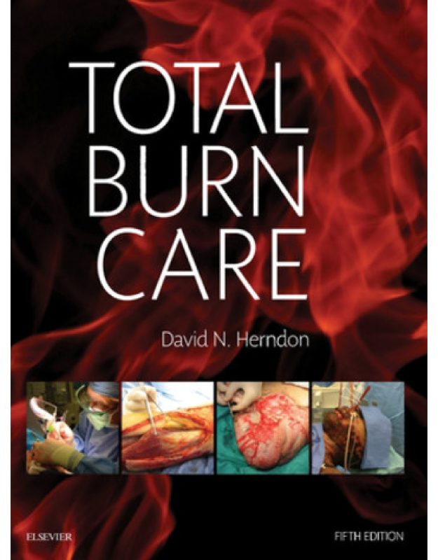 Bìa sách Total Burn Care của David N. Herndon