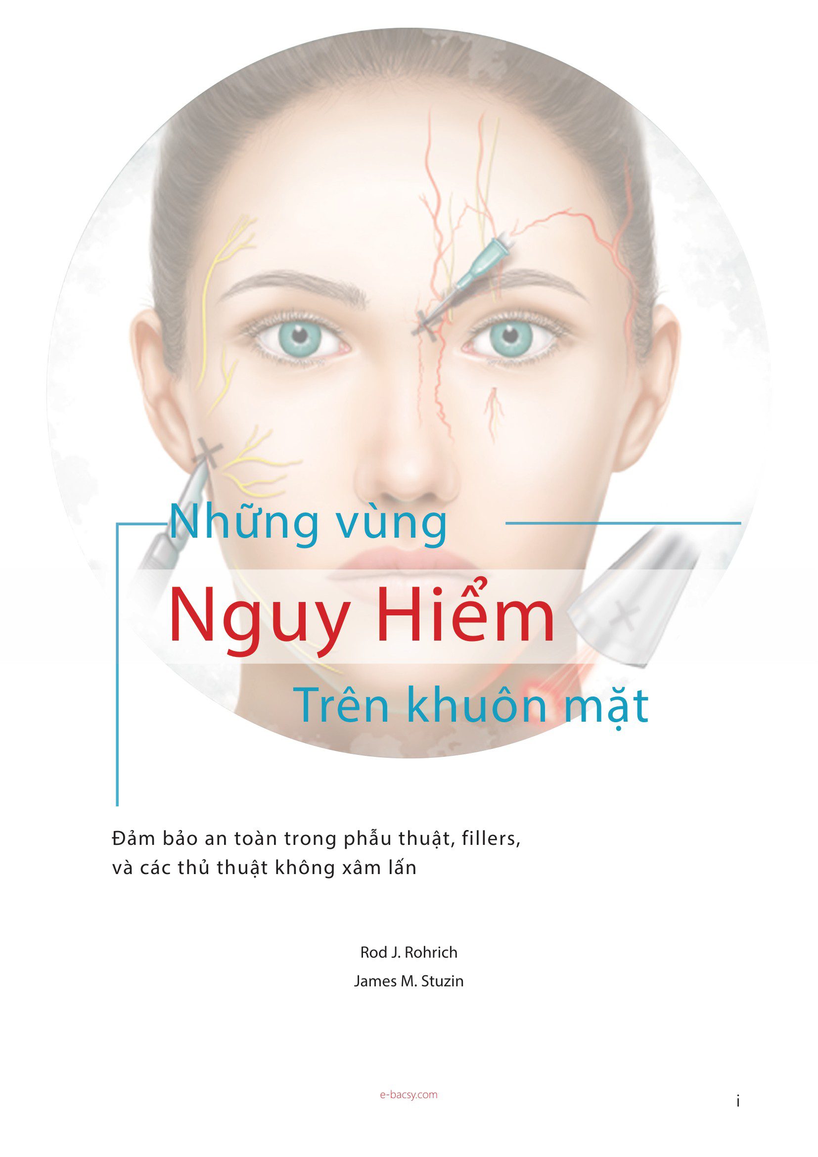 Sách Các Vùng Nguy Hiểm Trên Khuôn Mặt - Giải Phẫu Thần Kinh Và Mạch Máu Ứng Dụng Trong Phẫu Thuật Thẩm Mỹ, Filler Và Laser